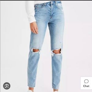 American Eagle mom jeans